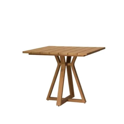Cross Teak Dining Table