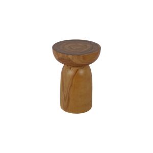 Pagoda Perch Wooden Teak Stool