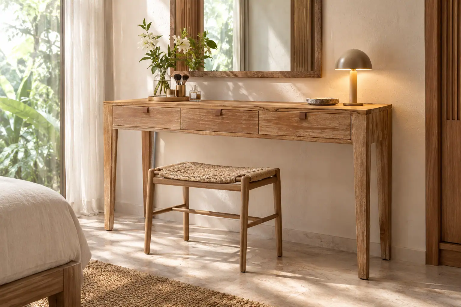 Wind Teak Desk