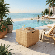 Box Outdoor Side Table