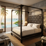 Mandarin Poster Bed