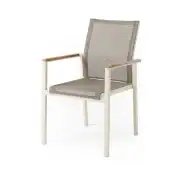 Como Dining Chair Teak Arm