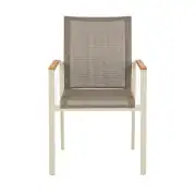 Como Dining Chair Teak Arm