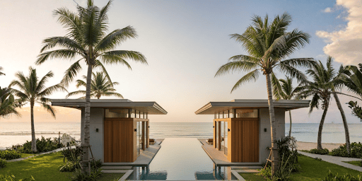 Beachfront homes in samui