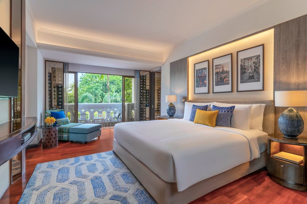 Finished resort interior delivered through a seven-stage design process in Phuket