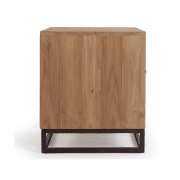 Cola 2 Drawers Bedside Table