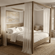 Kaki Poster Bed