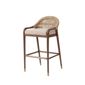 Wooven Arch Bar Stool