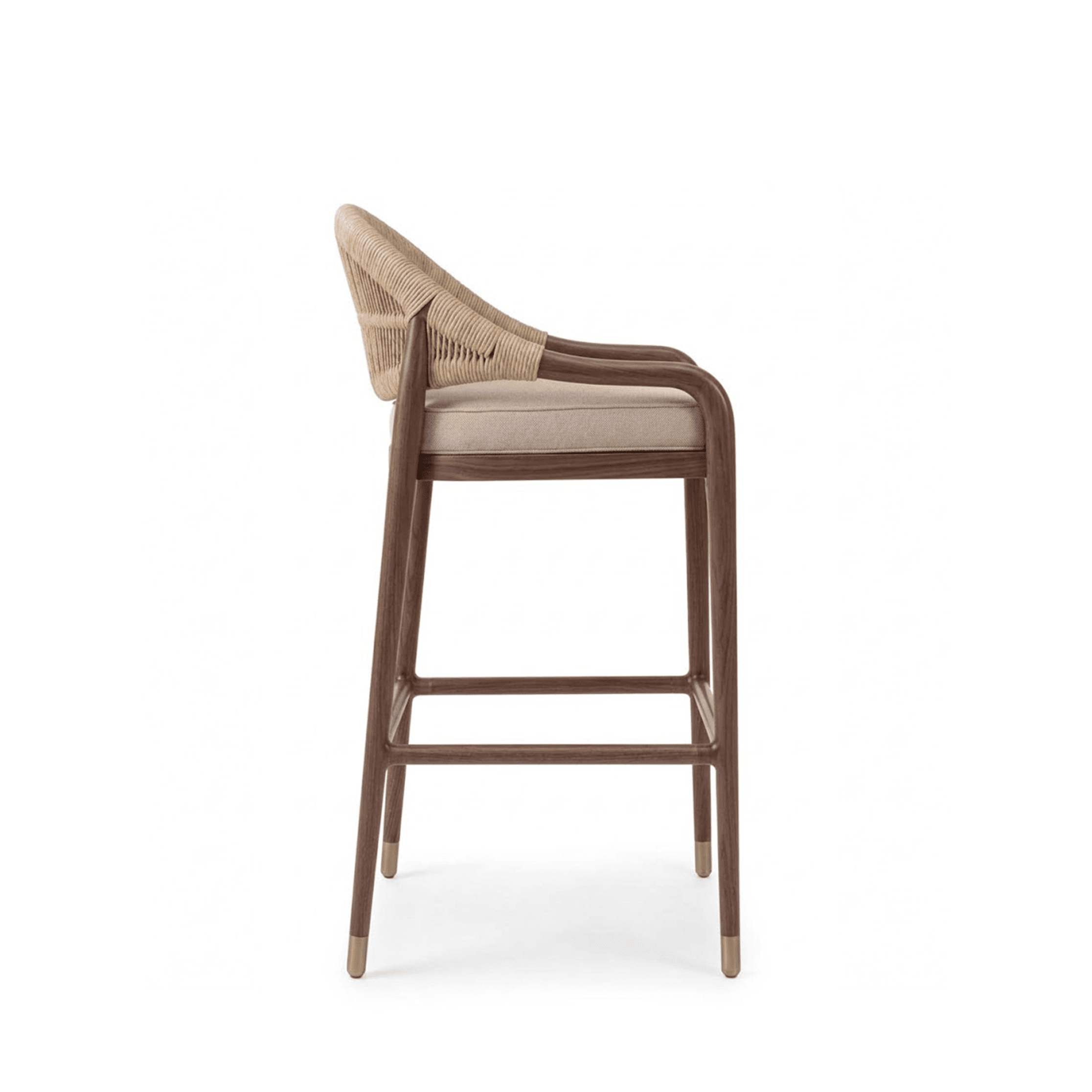 Wooven Arch Bar Stool