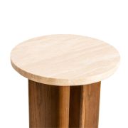 Trey Side Table Marble Top