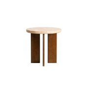 Trey Side Table Marble Top