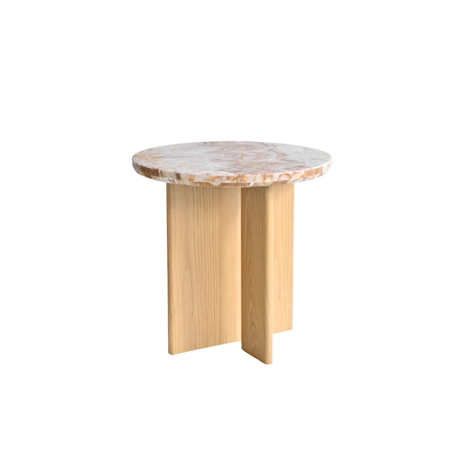 Trey Side Table Marble Top