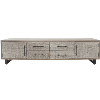 Artisan Carved TV Dresser