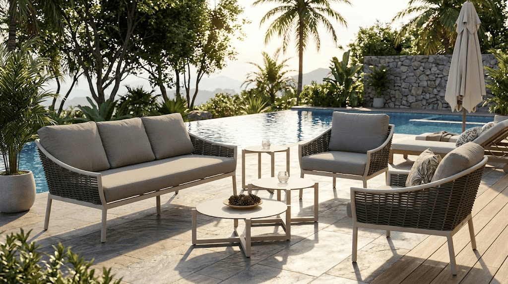 Macael Outdoor Sofa